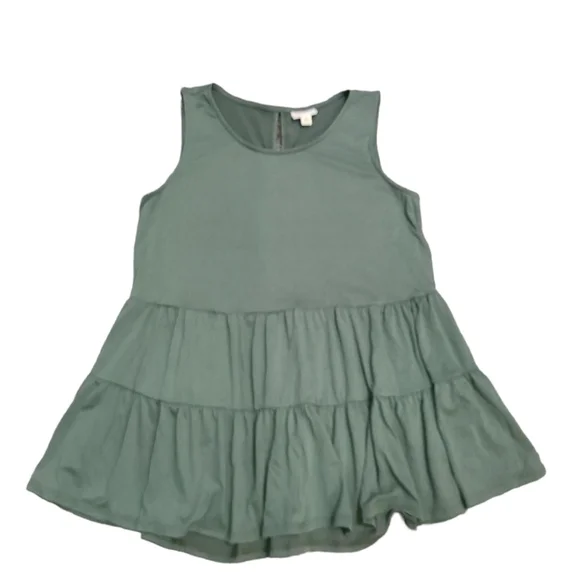 LULAROE green swing tank blouse XS - Picture 3 of 8